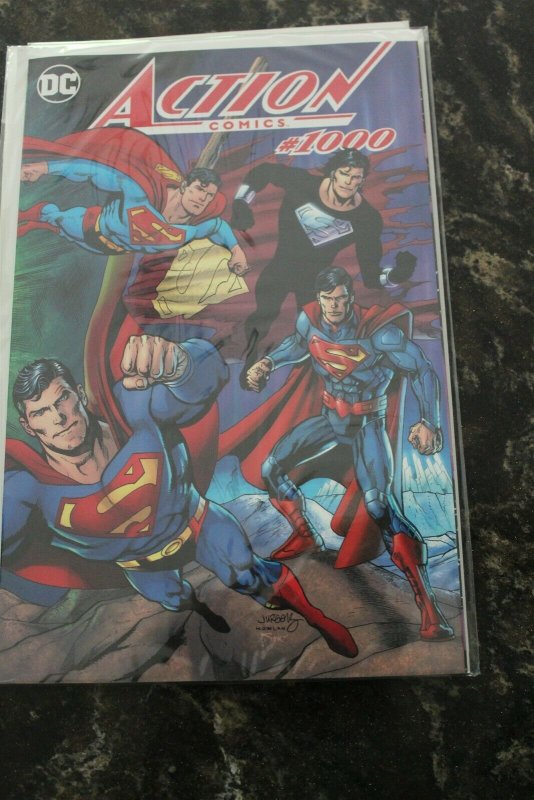 Action Comics #1000 (DC, 2018) Condition: NM+ Dan Jurgens Wrap Around Cover