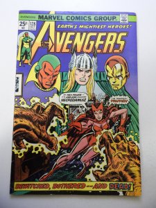The Avengers #128 (1974) VG Cond centerfold detached at one staple MVS intact