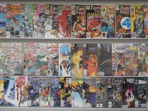 Huge Lot 110+ Comics W/ Fantastic Four, Marvel Universe, Moon Knight+ Avg VF-!!