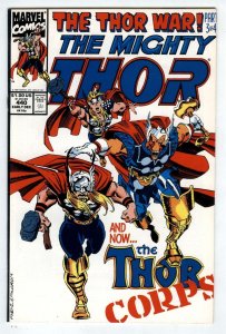 Mighty Thor #440 Dec 1992 1st Appearance of The Thor Corps Beta Ray Bill