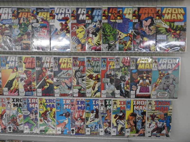Huge Lot of 140+ Comics W/ ALL IRON MAN!!! Avg. VF Condition!