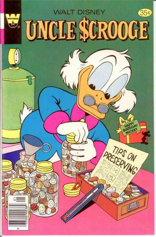 UNCLE SCROOGE 160 VF (Whitman) Jan. 1979 COMICS BOOK