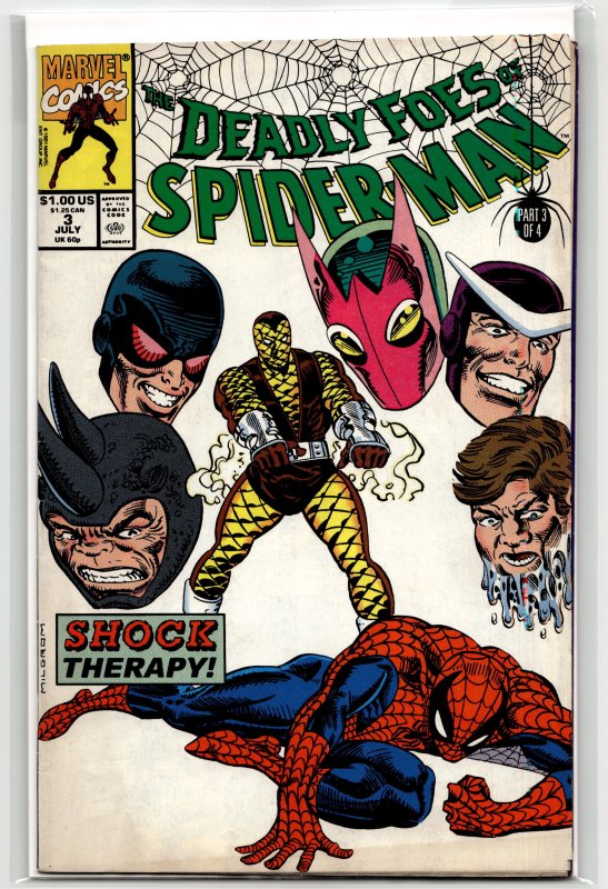 Deadly Foes of Spider-Man #3 (1991) Spider-Man