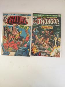 CREATURES ON THE LOOSE V1 #'s 16 & 28 1972-73