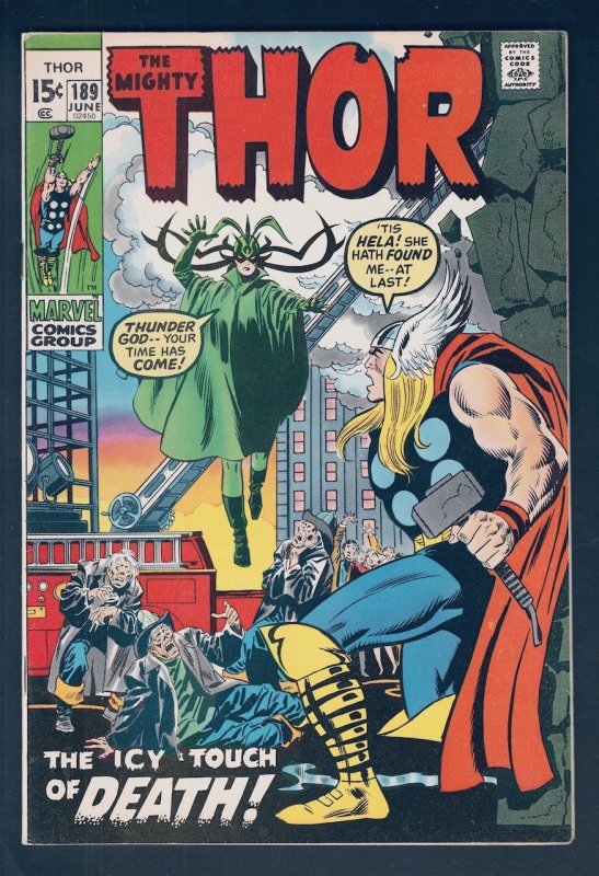 Thor #189 (1971) VF