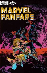 Marvel Fanfare #2 VF ; Marvel | Spider-Man Chris Claremont