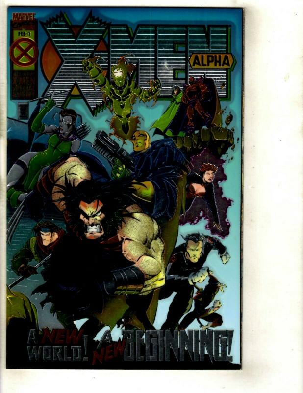 11 Marvel Comics X-Men Alpha + Brood 1 2 Cyclops 1 2 3 4 Terminators 1 2 3 4 EK4