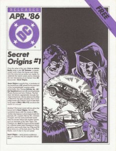 DC Releases #23 VG ; DC | low grade comic April 1986 Alan Moore back cover