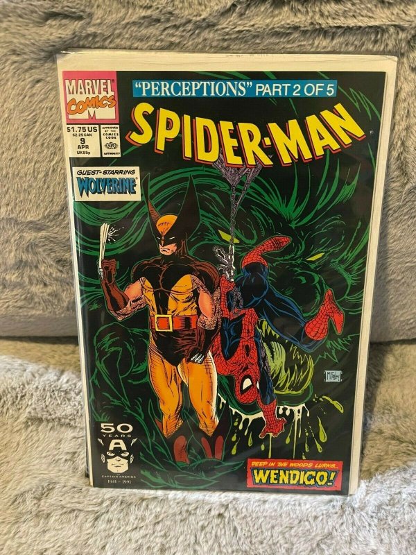 Lot of 3 Books Spider-Man #2 9 & 10 1991 Marvel Comics 