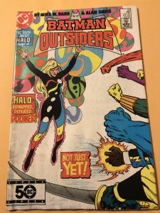 BATMAN and THE OUTSIDERS #23 : DC 7/85 Gd/VG filler; Halo, Alan Davis art