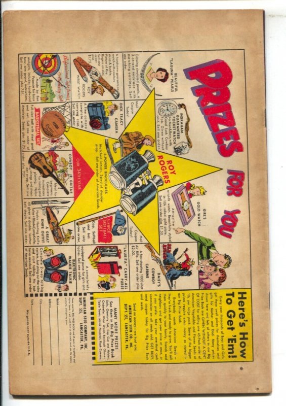 Tex Ritter Western #10  1952 - Fawcett  -FN- - Comic Book