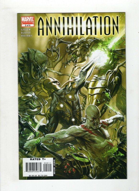 Annihilation #2 VF/NM & #5 VF+ Dell'Otto Covers NOVA Thanos