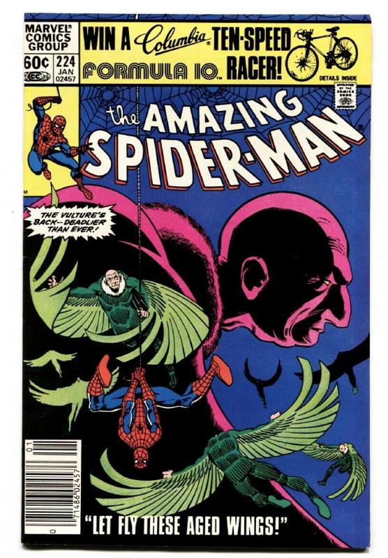 AMAZING SPIDER-MAN #224-comic book 1981-MARVEL