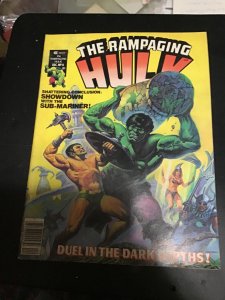 Rampaging Hulk #6 (1977) Namor The Submariner! High-Grade! VF+ Wow!