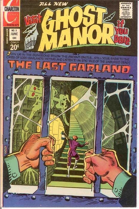 GHOST MANOR (1971-1984) 5 F-VF   June 1972 COMICS BOOK