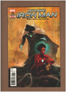 Infamous Iron Man #9 Marvel 2017 DOCTOR DOOM RIRI WILLIAMS IRONHEART NM 9.4