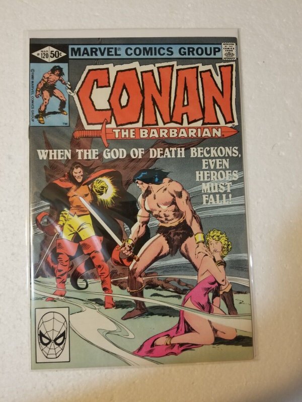 CONAN THE BARBARIAN #120 NM COPPER AGE MARVEL COMICS 