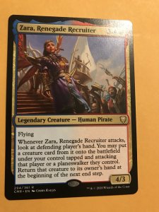 ZARA, RENEGADE RECRUITER : Magic the Gathering MTG card; COMMANDER LEGENDS, NM