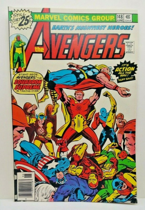 Avengers 1976 #148,148,149,150,151,152,153 LOT price on all 7  VF/NM