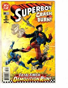 9 Superboy DC Comic Books # 56 57 58 59 61 62 63 64 65 Flash Superman Arrow J214