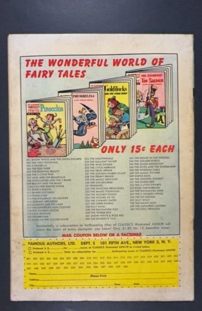 Classics Illustrated Junior #512
