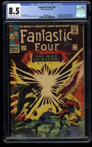 Fantastic Four #53 (1966) CGC Graded 8.5