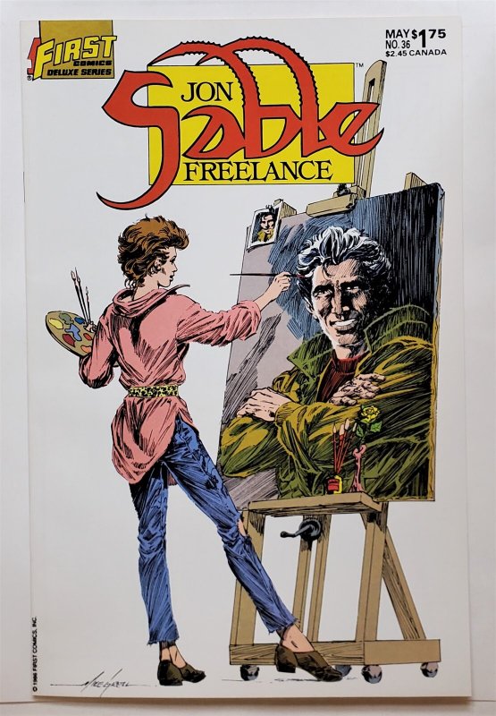 Jon Sable, Freelance #36 (May 1986, First) 7.0 FN/VF