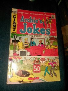 ARCHIE GIANT SERIES #163 mlj comics 1969  silver age  betty and veronica jughead