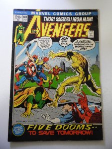 The Avengers #101 (1972) VG Condition moisture stains fc