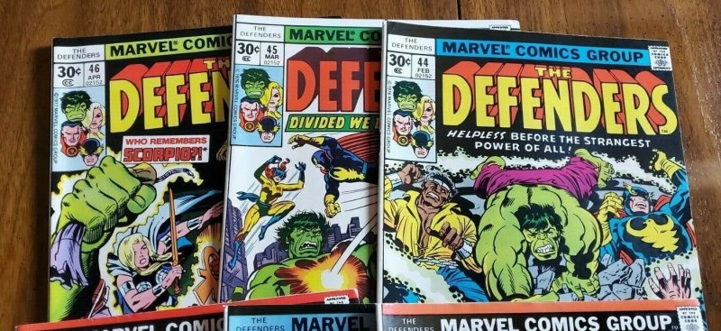 MARVEL TEAM-UP #41, #42, #43, #44, #45, #46 (LOT OF 6)(1976)  Vol 1 # HULK &