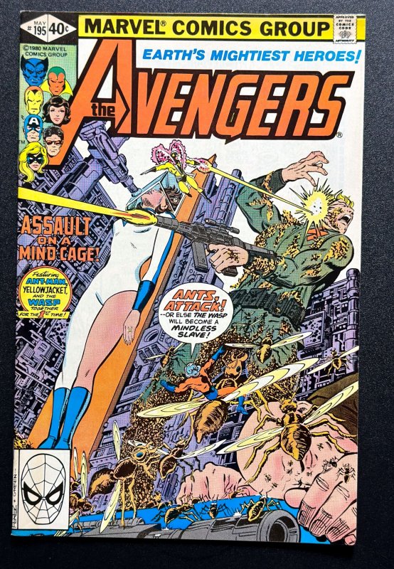 The Avengers #195 (1980) 1st Cameo Taskmaster