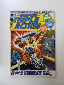 Marvel Triple Action VG/FN condition moisture stain