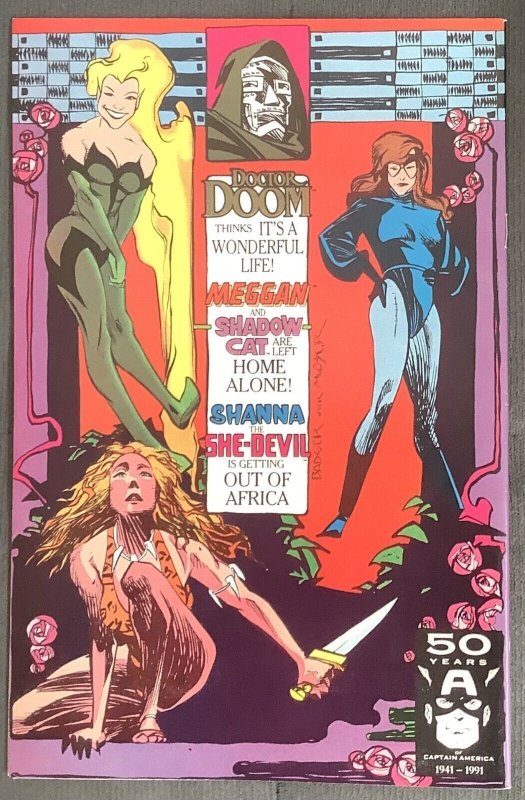 Marvel Comics Presents #75 (1991, Marvel) Weapon X, Doctor Doom, Shanna. NM