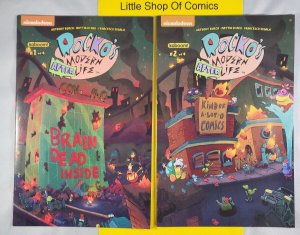 Rocko's Modern Afterlife #1 2 3 4 Preorder Connecting Variants Complete Set