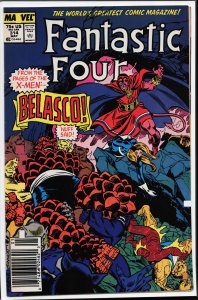 Fantastic Four #314 Newsstand Edition (1988) Fantastic Four