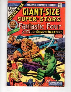 Giant-Size Super-Stars (1974) HULK vs THING!!!  / ID#570