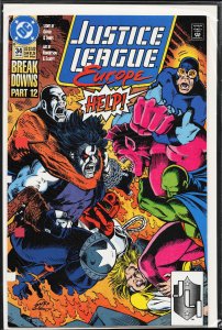 Justice League Europe #34 (1992) Justice League