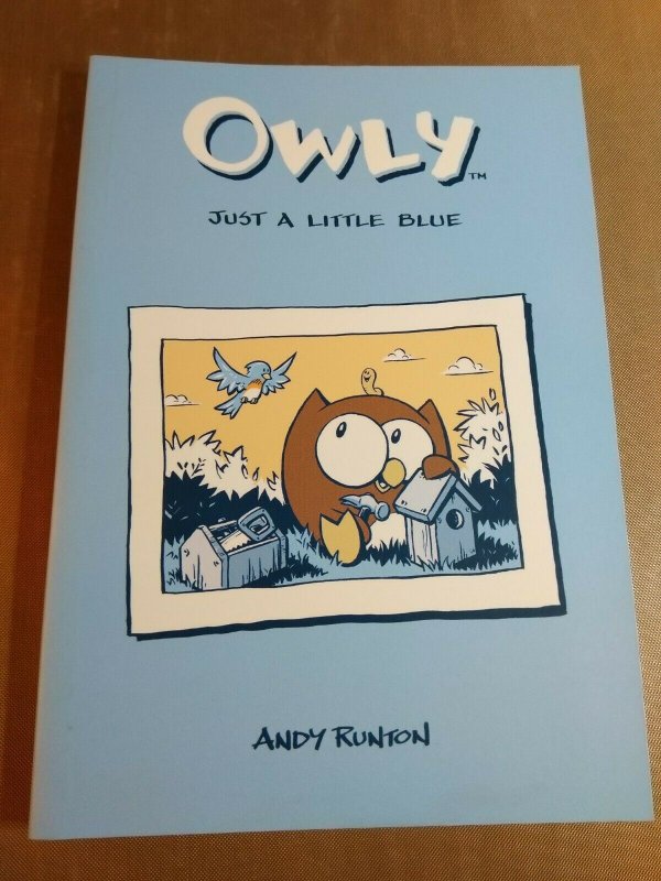 Owly Vol 2: Just a Little Blue by Andy Runton (2005, Trade Paperback)