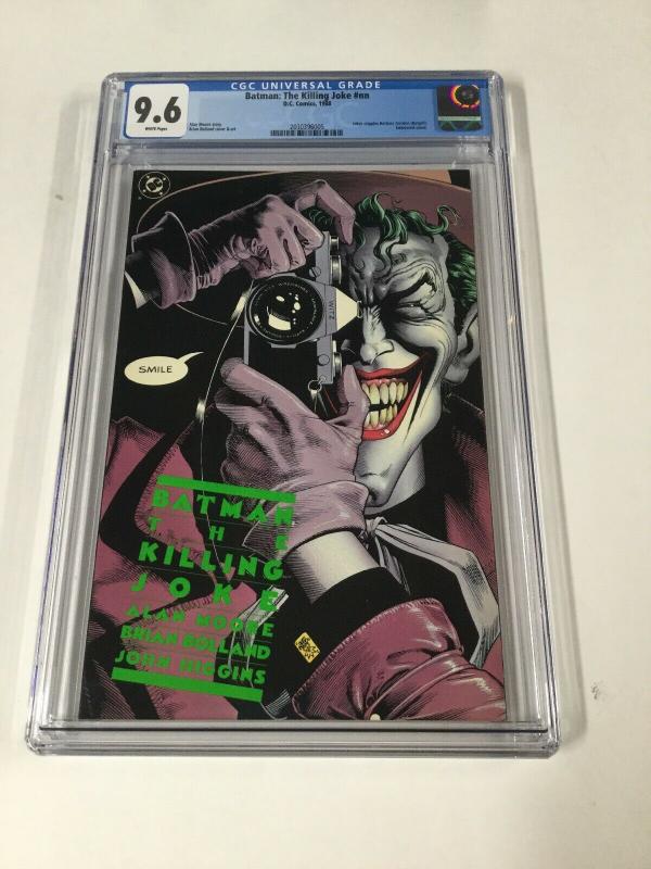 Batman The Killing Joke 1 NN Cgc 9.6 1st First Print Dc Comics