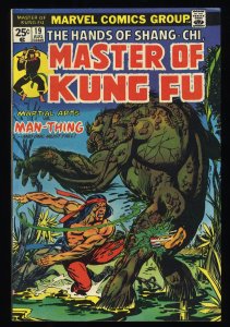 Master of Kung Fu #19 Man-Thing!