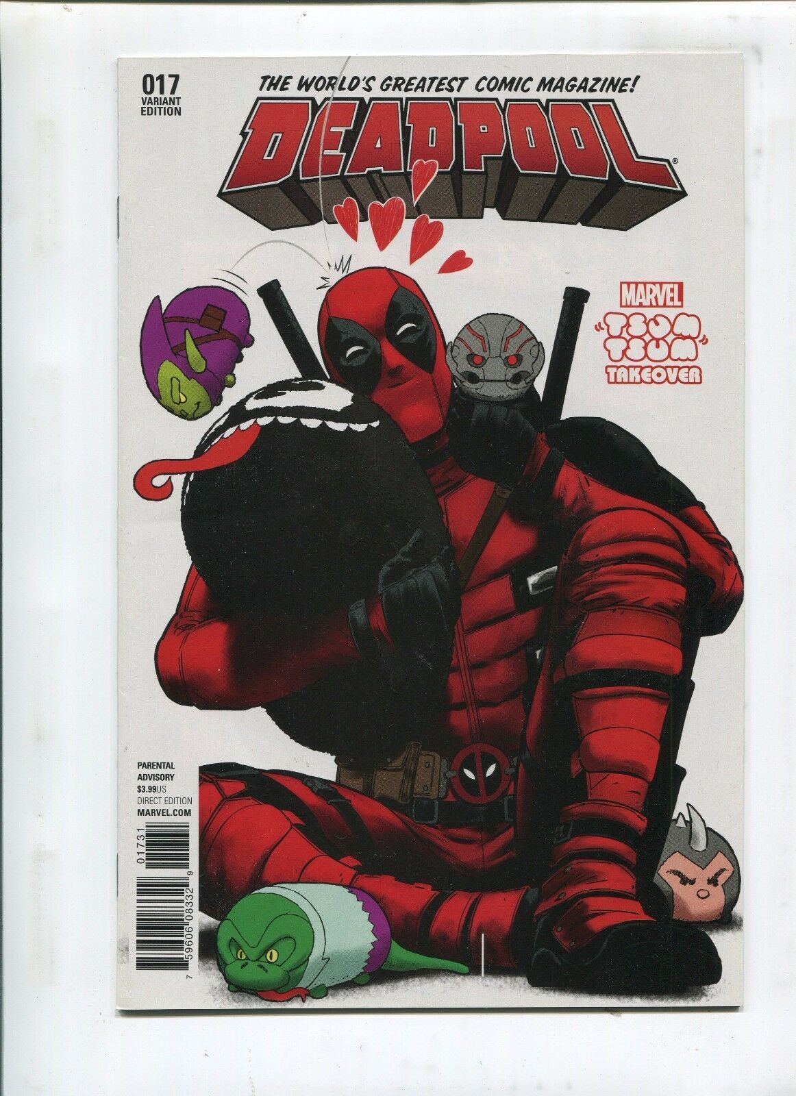 Deadpool: Civil WAR #17 Variant Edition! Tsum Tsum Takeover