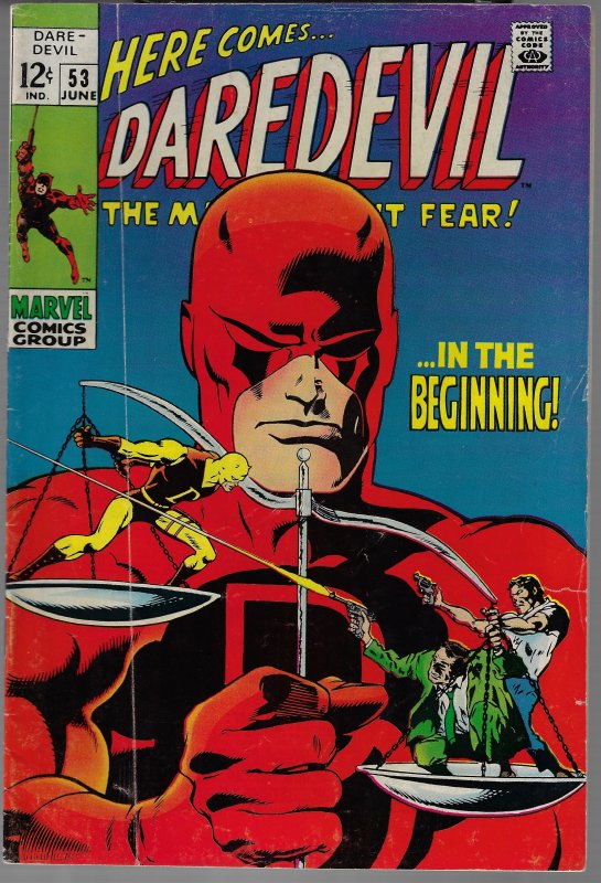 Daredevil #53 (Marvel, 1969) F-