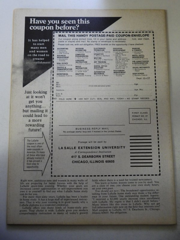 Vampire Tales #9 (1975) FN/VF Condition