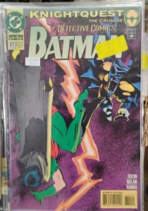DETECTIVE COMICS  # 672 1994 dc BATMAN  knightquest THE CRUSADE azrael    ROBIN