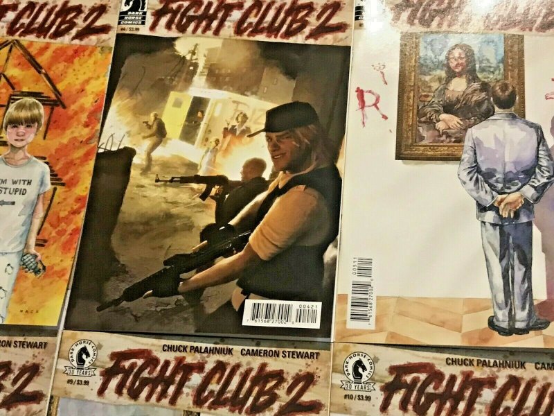 FIGHT CLUB 2#1-10 VF/NM LOT 2015 DARK HORSE COMICS