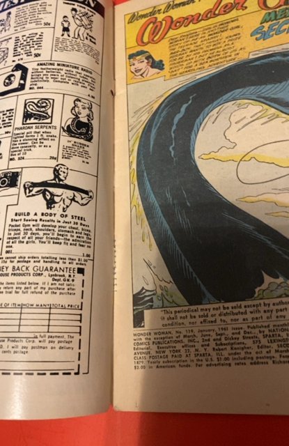 Wonder Woman #119  (1961) silver age classic