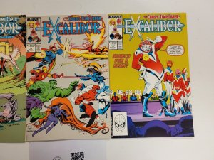 3 Excalibur Marvel Comic Books #12 14 17 104 TJ9