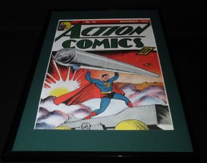 Action Comics #19 Superman Framed 11x17 Cover Photo Poster Display Official RP