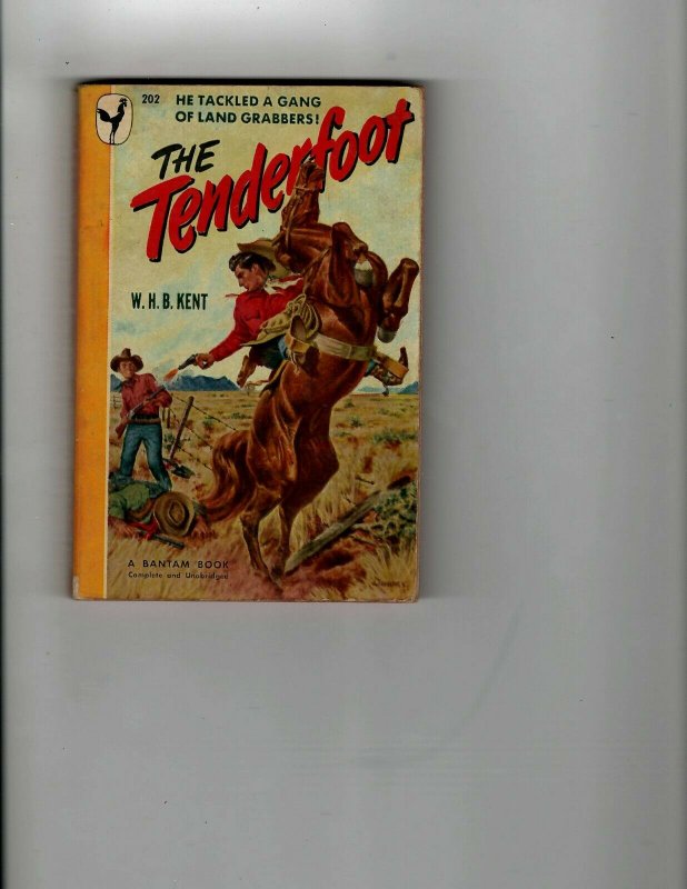 3 Books The Old Goat The Great Mistake The Tenderfoot Mystery Thriller JK14