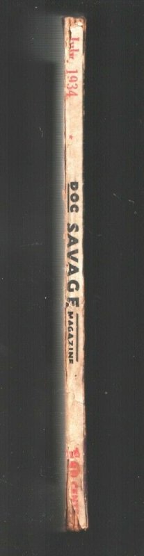 Doc Savage 7/1934-Walter Baumhofer cover -Thousand Headed Man. by Kenneth R...